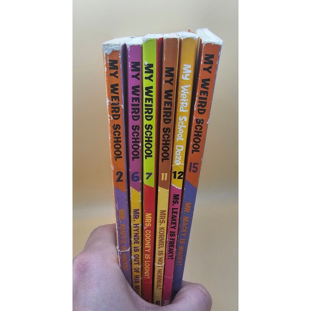 Dan Gutman My Weird School Books Lot Childrens Chapter Books Homeschool